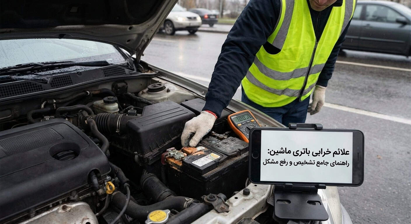 علائم خرابی باتری ماشین